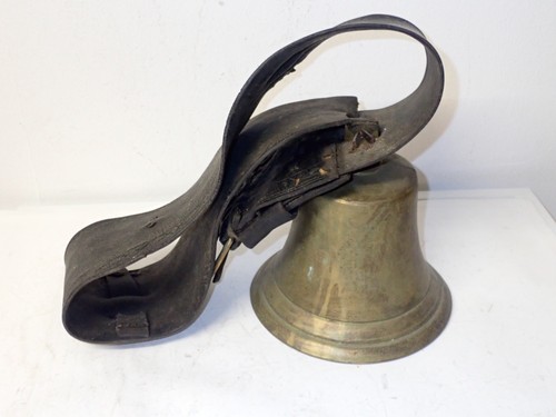 Antike kuhglocke bronze massiv - kuhglocke,