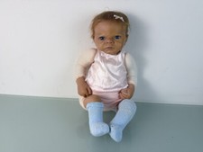 Künstlerpuppe Linda Webb Vinyl Puppe 53 cm. Top Zustand 