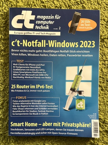 Heise magazin zeitschrift - ct,