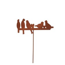UNUS® Gartenstecker Vögel