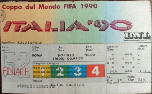 Eintrittskarte ticket fifa - ticket, wm