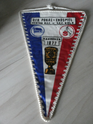 Wimpel köln hertha bsc - 1.fc,
