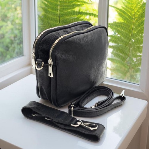 Kleine echt leder handtasche - kleine,