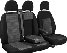 Bus Maßgefertigte Autositzbezüge Prime für Renault Trafic III Transporter Gitter