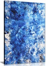 Blau weiß abstrakte - blau,