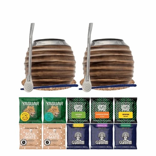 Mate tee set - proben, guarani