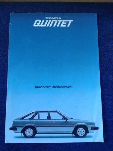 Honda quintet prospekt - quintet,