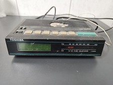 TOSHIBA RADIOWECKER FM/AM CLOCK RADIO RC-8500, Vintage, Kellerfund 