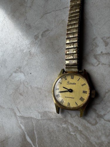 Vergoldet primato armbanduhr - vergoldet,