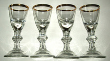 4 Pokalgläser - je 17,5 cm -