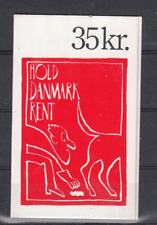Dänemark Markenheftchen mit 10 x 1010 ** (Hundekot) (271)
