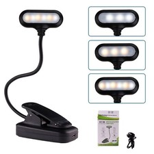 LED Leselampe Klemmleuchte Bettlampe Leselicht Flexibel Schreibtischleuchte USB