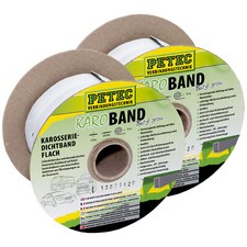 2 X Petec Karo Band Butyl grau