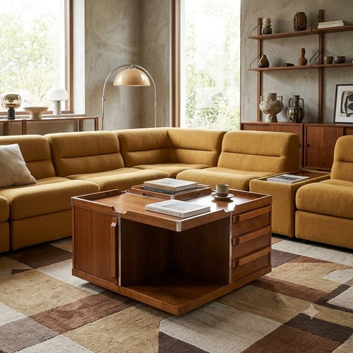 Vintage couchtisch tanganjika - couchtisch,