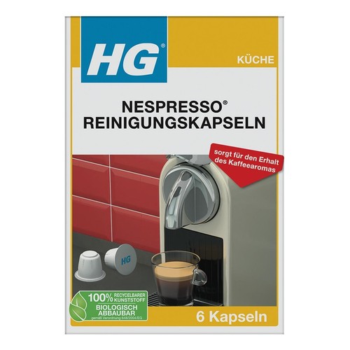 Nespresso reinigungskapseln - hg,
