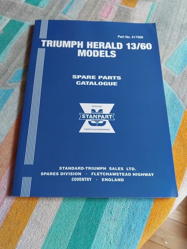 Triumph herald factory - 13/60,