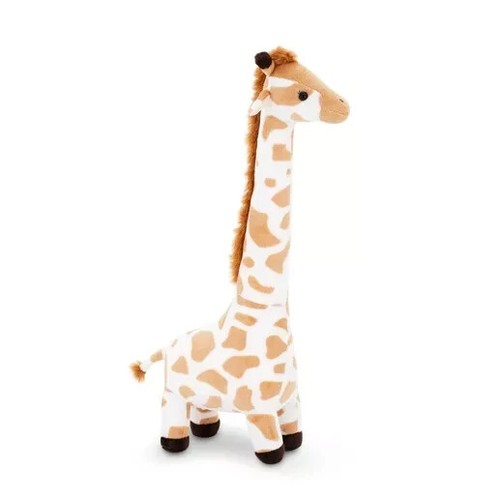 Soft toy giraffe 20cm orange - soft,