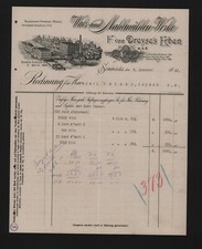 SÖMMERDA, Rechnung 1907, F