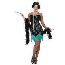 Pfau-Kostüm im Flapper Style