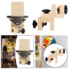 Malstaffelei mit Holzklemme