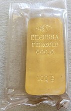 DEGUSSA SWITZERLAND GOLD 100