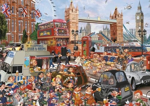 Puzzle london ruyer - (1000,