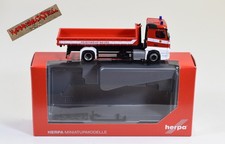Herpa 1:87 - MB Antos Wechsellader-LKW "Feuerwehr Neuss" - Art. 092470 - F 715