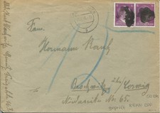 AP 785b (2) II als MeF Bedarfsbrief von Dresden n. Brockwitz BPP-geprüft (B10815