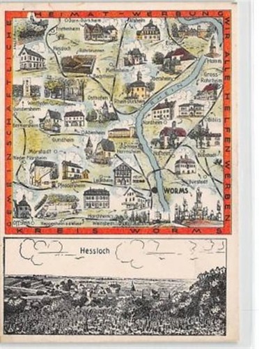 Hessloch künstlerkarte - hessloch,,