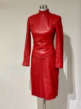 Echtleder Ledertop Crazy Outfits DS-100Gr. S 36 US8 rot