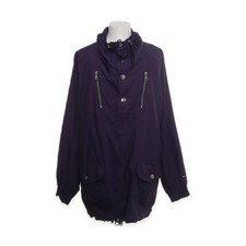 L'agression, Anorak, Größe: L, Lila, Polyester, Einfarbig -MUC