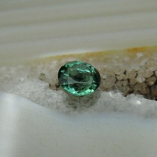 Echter Turmalin grün rund