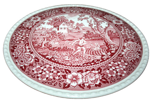 Rusticana rot tortenplatte - rot,