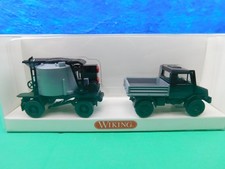 D14 Wiking 1:87 H0 4050226 MB Unimog U 140 mit Gussasphaltkocher OVP TOP