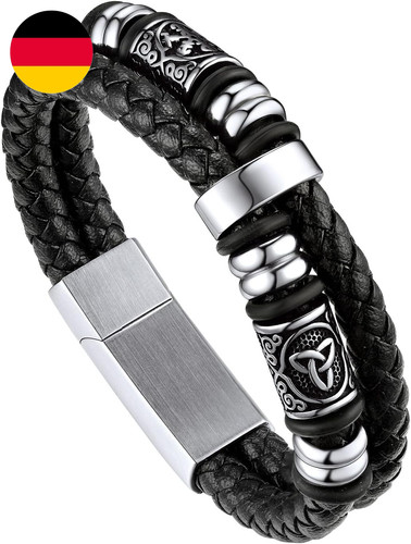 Bandmax lederarmband männer - lederarmband,