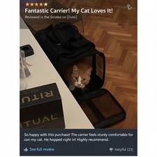 Katzenbox Flugticket, Hundetransportbox, faltbar, Tasche, klein, mittelgroß