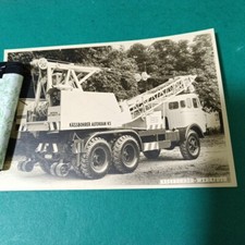 Original Groß Foto Autokran
