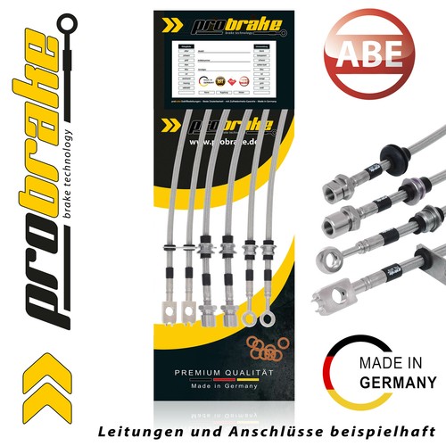 Stahlflex bremsleitung satz - bremsleitung,