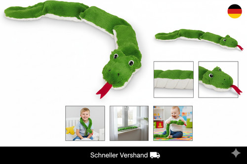 Nobby plüsch schlange für - nobby,