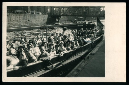 Gruppenfoto der barkasse - der,