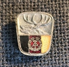 Abzeichen DDR: Mitgliedsabzeichen Jagdgesellschaften Jagdwesen Jagd emailliert 