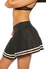 12444 Damen Minirock schwarz