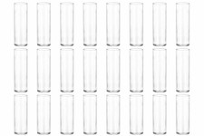 24x Glasvasen Zylinder 15 cm