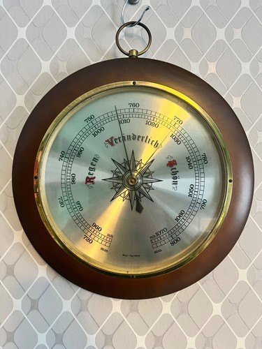 Vintage barometer 30cm - vintage, xl