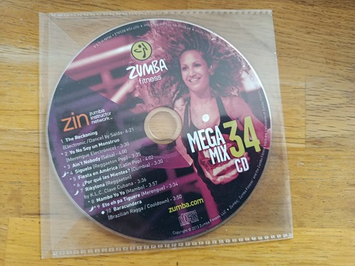 Zumba mega mix megamix - cd,