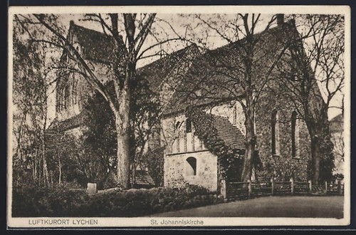 Ansichtskarte lychen blick - ansichtskarte, lychen,