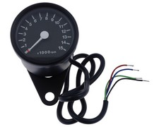 Drehzahlmesser Motorrad rund