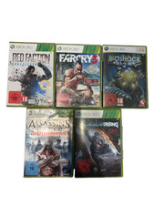 5x Microsoft Xbox 360 Spiele