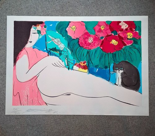 Walasse ting dame chat - walasse,