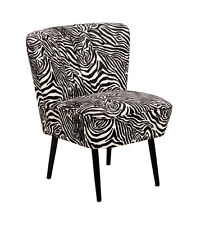 Retrosessel Cocktailsessel 50er Zebramuster
